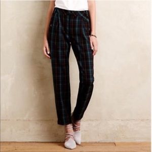 Cartonnier Kames Tapered Plaid Pants 2